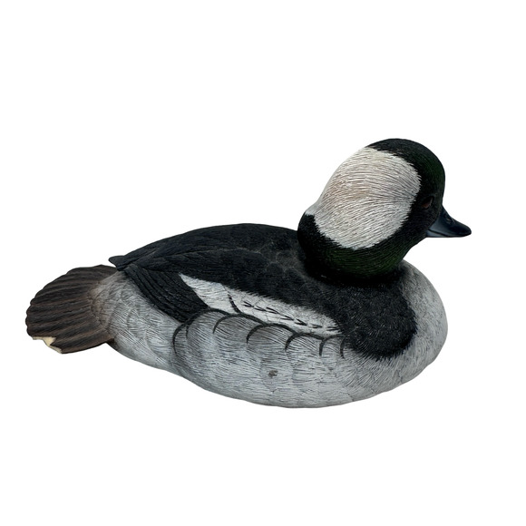 Vintage Jules A Bouillet Bufflehead Duck Decoy Resin Limited Edition 750 READ - Picture 3 of 12